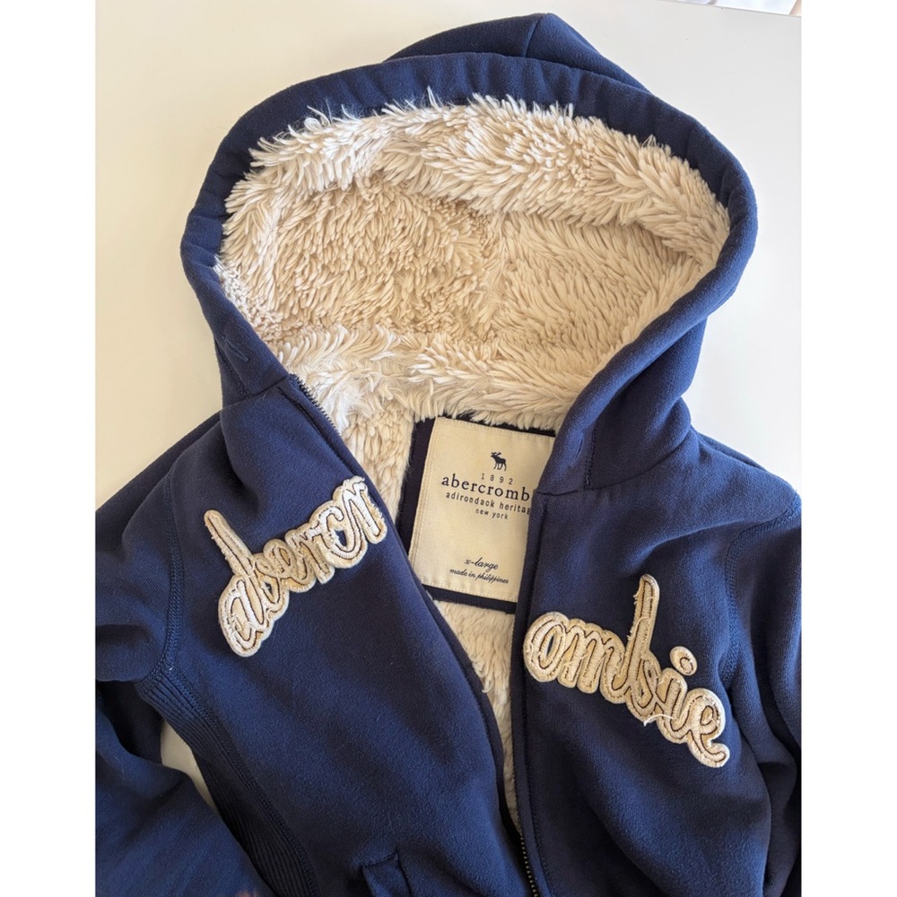 Vintage Abercrombie Fur-Lined Jacket